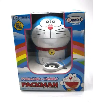 팩맨 도라에몽 PACKMAN 저금통 재미있는 채비 저금통