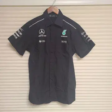 메르세데스 AMG PETRONAS 반팔 셔츠 블랙 S 사이즈
