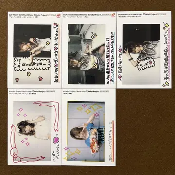 모닝구 무스메 다나카 레이나 브로마이드 하로프로 폴라로이드풍