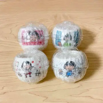 마루코는 아홉살(치비 마루코짱) 미니 찻잔 4개 세트