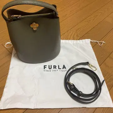 FURLA DANAE S BUCKET BAG 세이지 그린