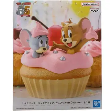 톰과 제리 빅 소프트 비닐 피규어 - Sweets Cupcake -