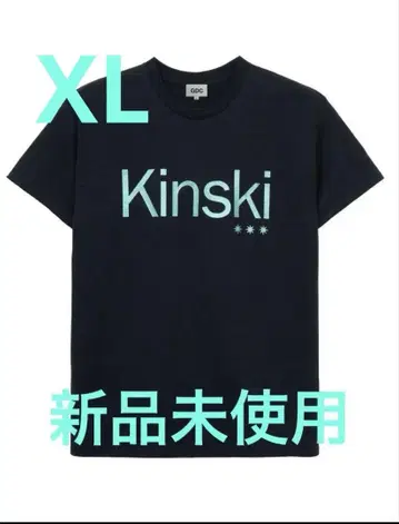GDC Kinski Live Forever T-shhits 블랙 XL
