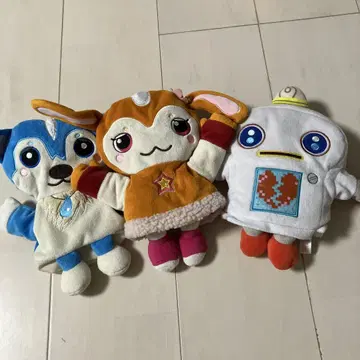 가라피코 봉제 인형 퍼펫 3종 세트