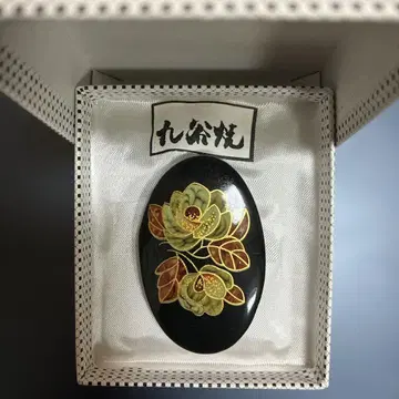 구타야키 스카프 일본식 브로치