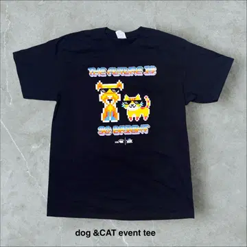 dog &CAT 이벤트 티셔츠 판매 촉진 기업 프로모션 게임 디자인