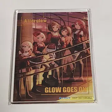 뱅드림 GLOW GOES ON 아크릴 코스터 소프맵 혜택