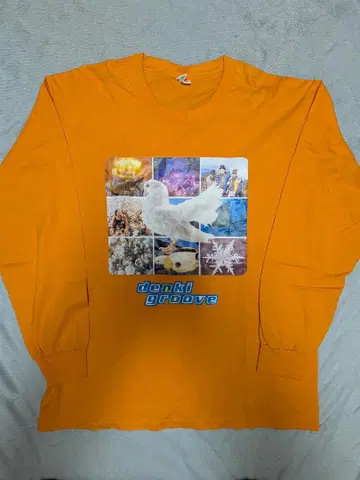 전기 그루브 롱 슬리브 티셔츠 XL