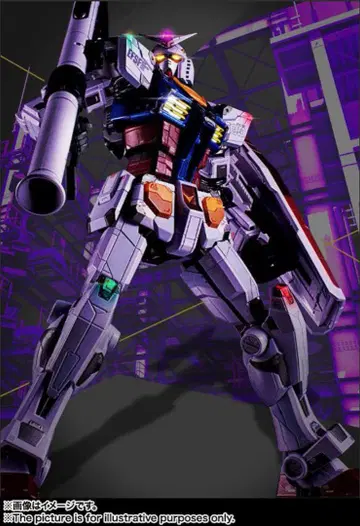 초합금 RX-78F00 건담 - Night illuminated ver.