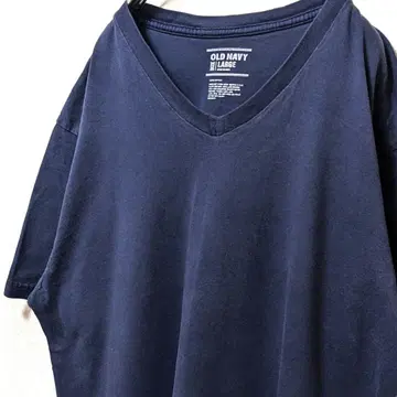 올드 네이비 무지 티셔츠 네이비 네이비 컬러 L 플레인 구제 의류