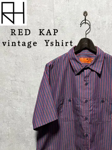 [구제 의류] RED KAP 스트라이프 Y 셔츠