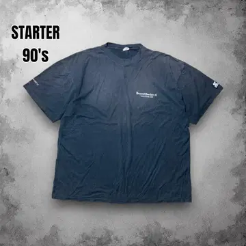 90s STARTER 캐나다제 빈티지 기업 이벤트 티셔츠 오니 페이드