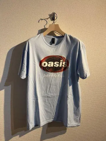 oasis union jack oval 티셔츠