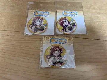 eeo 복권  학교 생활  와카사 유리 캔뱃지 3개