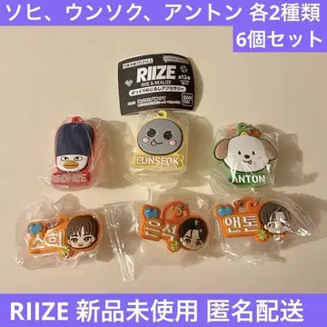 RIIZE 가챠가챠 6개 세트 은석/소희/앤톤 각 2종류