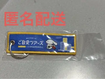 아이시나모롤 자애 투어 플라이트 택 키링