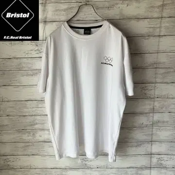 FCRB 반팔 티셔츠 화이트 뒷면 로고