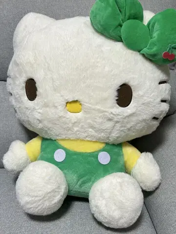헬로키티 크림 소다 인형 Gj