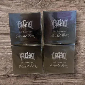 GLAY Music Box vol.2 vol.3 4종 세트
