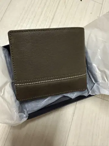 Lee 접이식 지갑 브라운