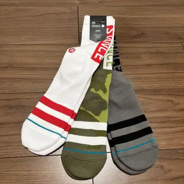 새상품 STANCE 삭스 3켤레 세트 25.5-29.0 cm