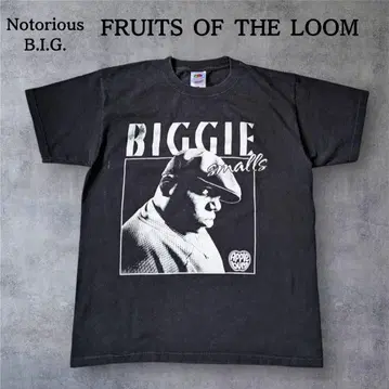 Notorious BIGGIE 힙합 래퍼 Tee 택 포함 레어