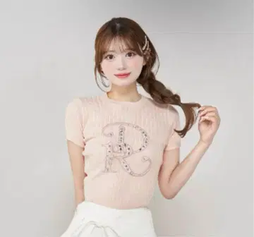 Darich 다리치 DR 비쥬 리브 니트 탑