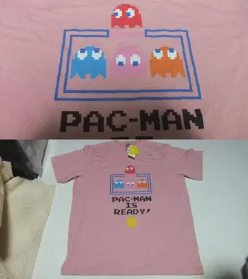 팩맨 XXL 티셔츠 pacman 반다이 남코 namco 새상품
