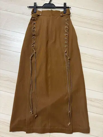 ameri 빈티지 레이스업 스커트