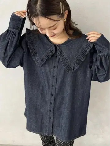 jumelle 데님 블라우스