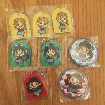 러브 라이브 Aqours 펠트 퍼펫 가챠 AZALEA 캔뱃지
