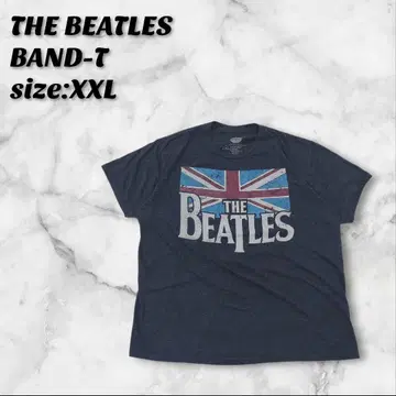 THE BEATLES 비틀즈 밴드 티셔츠 XXL 다크 그레이
