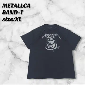 METALLICA 메탈리카 밴드 티셔츠 XL 블랙 락 헤비메탈