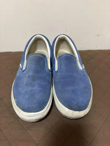 파랑 VANZ 슬립온 슈즈
