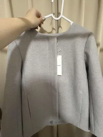 COMME CA ISM 그레이 코트 9호