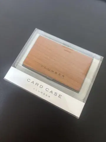 +LUMBER CARD CASE(카드 케이스) Cherry