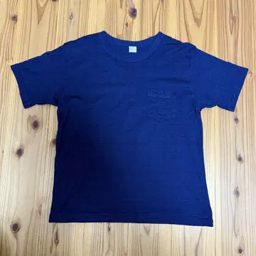 WAREHOUSE 웨어하우스 인디고 포켓 티셔츠 사이즈 M