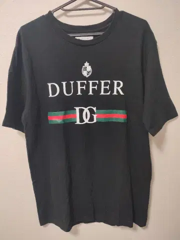 The DUFFER St.GEORGE 티셔츠 블랙 사이즈 XL