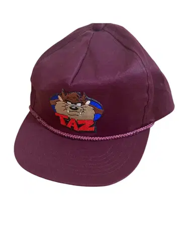 Taz 버건디 캡 원사이즈