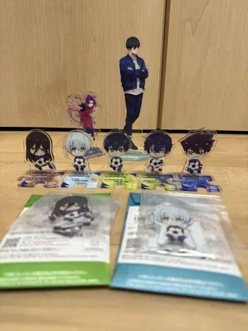 블루 록 아크릴 스탠드 세트