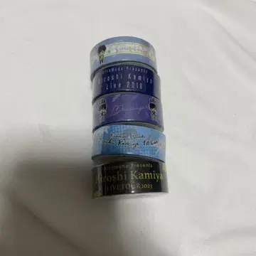 카미야 히로시 메신저 가챠가챠 마스킹 테이프 마스테 컴프