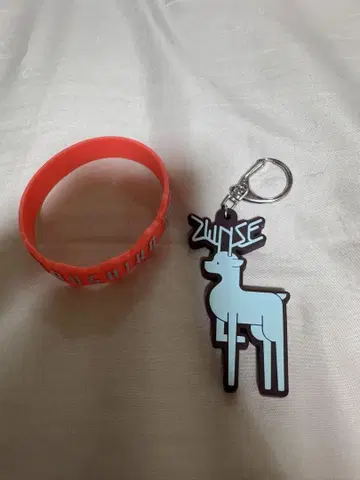 요루시카 2023 전생 러버 밴드 러버 키링 파랑 ver.