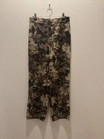 MACPHEE 사파리 패턴 팬츠
