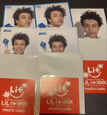 LILLEAGUE LILWINK 이와키 세이나 시크레 포토 카드