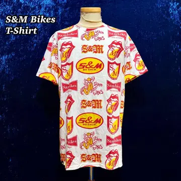S&M Bikes 올 패턴 티셔츠