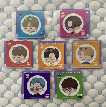 BTS 인더솜 스시로 콜라보 스티커 7종 세트