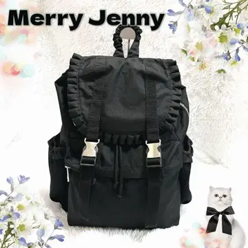 MerryJenny 메리제니 프릴 백팩 백팩 블랙