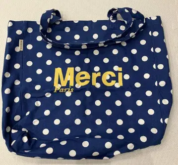 Merci 물방울 패턴 토트백 2025SS 미사용 새상품