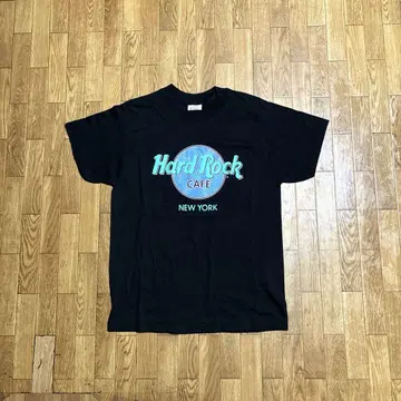 NOS 90s HARD ROCK CAFE NEW YORK 티셔츠 블랙