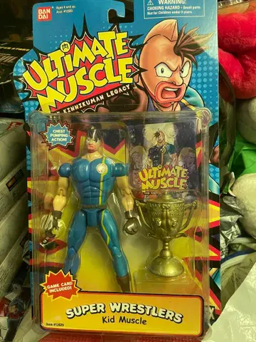 해외 반다이 근육맨 2세 5체 세트 미개봉 새상품 미사용